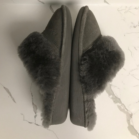 Women’s Joy Nuknuuk Slipper Moccasins Charcoal Grey US 7 - Picture 4 of 6